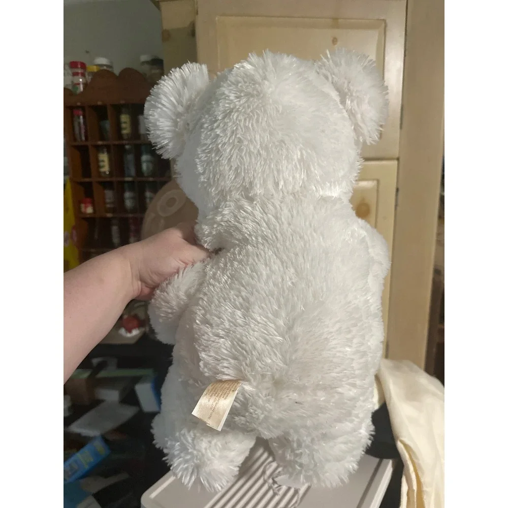 Dan Dee Sweetheart Teddy 2020 White Plush Bear Happy Valentines Day Heart 12in
